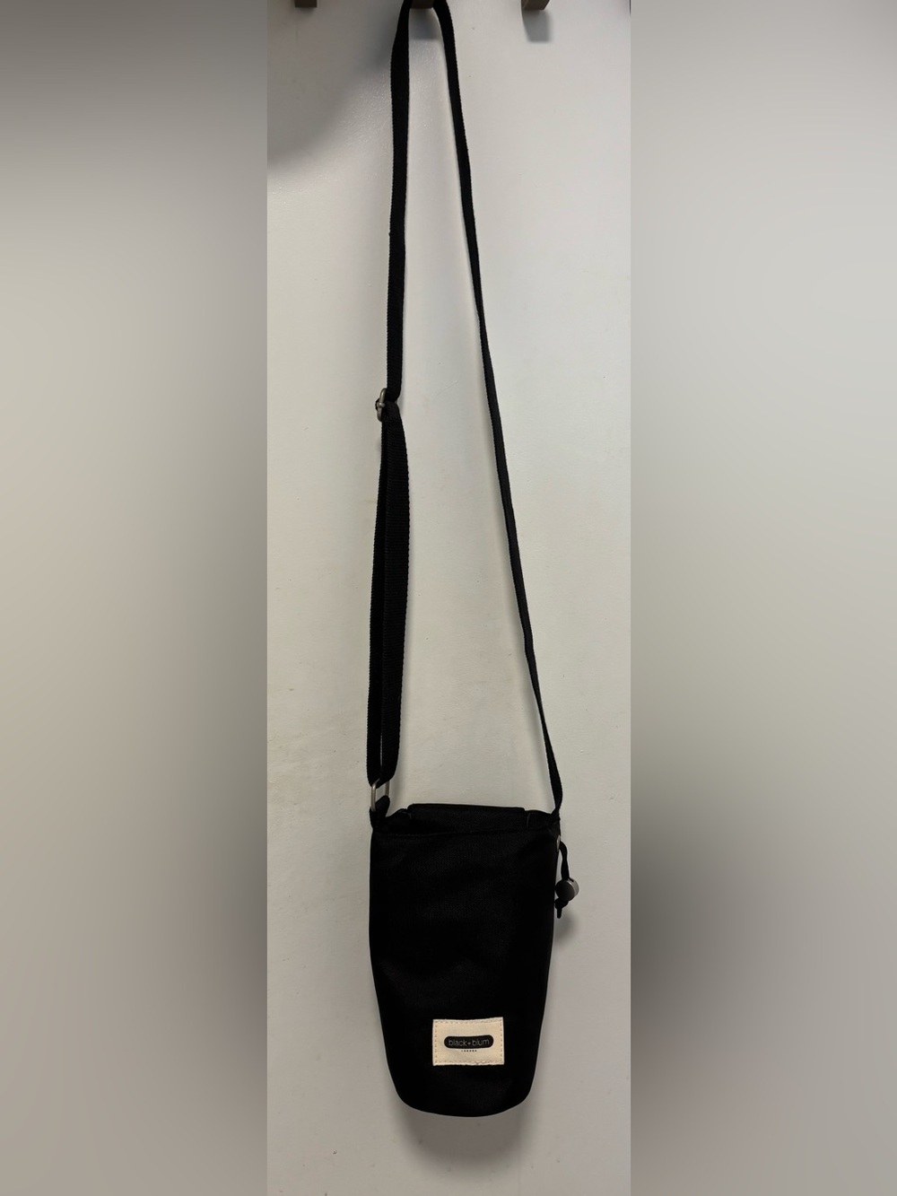 Black Crossbody Strap Bag